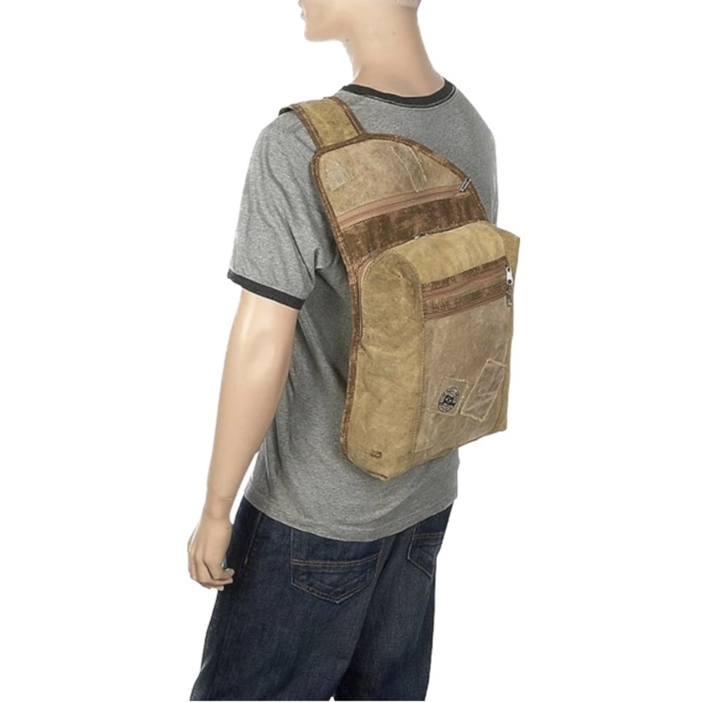 Real Deal Brazil Manaus Canvas Shoulder Bag
